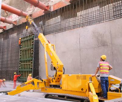 地鐵施工使用什么吊車(chē)